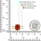 Cushion Cut CZ Ring