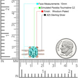 Cushion Cut CZ Ring