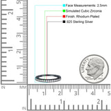 Half Eternity CZ Band