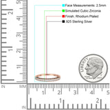 Half Eternity CZ Band