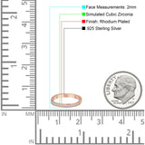 Half Eternity CZ Band