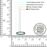 Full Eternity CZ Band