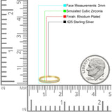 Full Eternity CZ Band