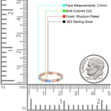 Full Eternity CZ Band