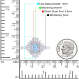 Floral Art Deco Halo Ring