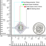 Floral Art Deco Halo Ring