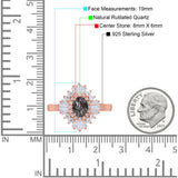 Floral Art Deco Halo Ring