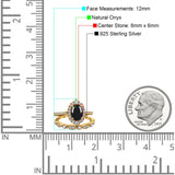 Art Deco Two Piece Oval Natural Stone Ring