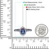 Art Deco Oval Natural Stone Wedding Ring