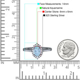 Art Deco Oval Natural Stone Wedding Ring