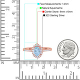 Art Deco Oval Natural Stone Wedding Ring