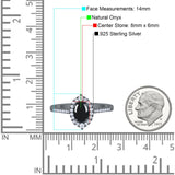 Art Deco Oval Natural Stone Wedding Ring