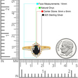 Art Deco Oval Natural Stone Wedding Ring