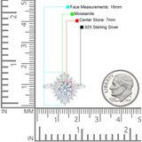 Floral Art Deco Cocktail Ring