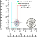 Floral Art Deco Cocktail Ring