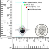 Floral Art Deco Cocktail Ring