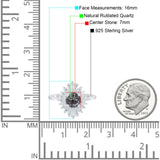 Floral Art Deco Cocktail Ring