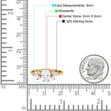 Art Deco Pear Teardrop Natural Stone Ring