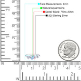 Art Deco Oval Natural Stone Wedding Ring