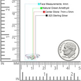 Art Deco Oval Natural Stone Wedding Ring