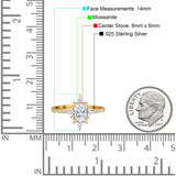 Oval Natural Stone Floral  Ring