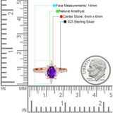 Oval Natural Stone Floral  Ring