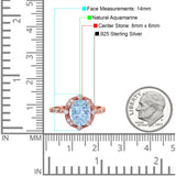 Oval Natural Stone Beaded Ring