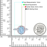 Oval Natural Stone Beaded Ring