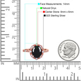 Oval Natural Stone Beaded Ring