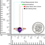 Pear Teardrop Natural Stone Wedding Ring