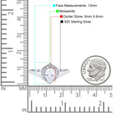 Pear Natural Stone Leaf Chevron Ring