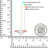 Pear Teardrop Natural Stone Trio Ring