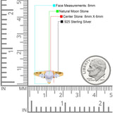 Pear Teardrop Natural Stone Trio Ring