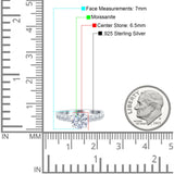 Vintage Style Round Natural Stone Ring