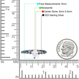 Art Deco Pear Natural Stone Wedding Ring