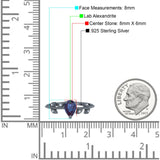 Leaf Style Pear Natural Stone Beaded Ring