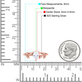 Leaf Style Pear Natural Stone Beaded Ring