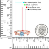 Round Natural Stone Leaf Style Ring