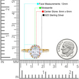 Art Deco Oval Natural Stone Halo Ring