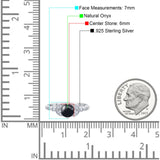 Art Deco Round Natural Stone Leaf Style Ring