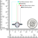 Art Deco Oval Natural Stone Beaded Ring