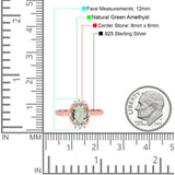 Art Deco Oval Natural Stone Beaded Ring