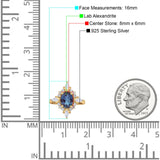 Vintage Style Oval Natural Stone Ring