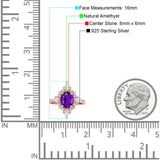 Vintage Style Oval Natural Stone Ring