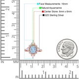 Vintage Style Oval Natural Stone Ring