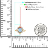 Vintage Style Oval Natural Stone Ring