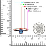 Art Deco Oval Natural Stone Wedding Ring