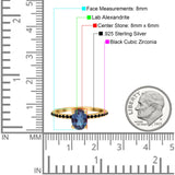 Art Deco Oval Natural Stone Wedding Ring