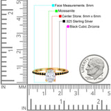 Art Deco Oval Natural Stone Wedding Ring