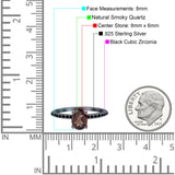 Art Deco Oval Natural Stone Wedding Ring